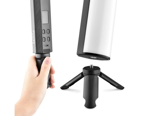 Компактный LED - осветитель, видеосвет, жезл RGB - Yelangu - W200 RGB (20 см)