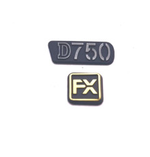 Наклейка логотипа Logo "D750" и "FX" для Nikon D750