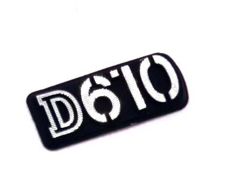 Наклейка логотипа Logo "D610" для Nikon D610