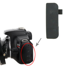 Заглушка гумка USB, роз'єм ДК і Video OUT для фотоапарата Canon 1200D