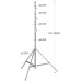 Профессиональная студийная стойка Selens J388S Light Stand (4.0 м)