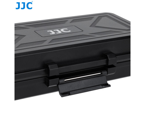 Защитный бокс JJC JBC-K3 на 3 аккумулятора камер, батареек AA и карт памяти SD / CF express Type-A и B / XQD