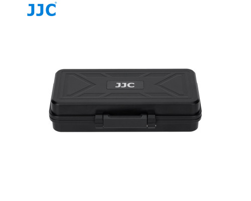 Защитный бокс JJC JBC-K3 на 3 аккумулятора камер, батареек AA и карт памяти SD / CF express Type-A и B / XQD