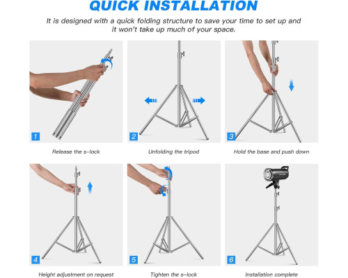 Студийная стойка-штатив Soonpho Light Stand (2.0 м)