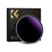 Солнечный светофильтр K&F Concept 55 mm ND1000000, Nano-X, 28-слойное Nano покрытие