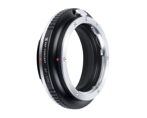 Адаптер K&F Concept EF-GFX для объективов Canon EF, EF-S на байонет FujiFilm GFX (Canon EF-Fuji GFX, EOS-GFX)