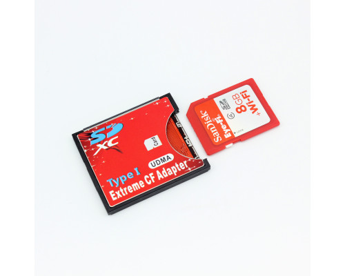 Адаптер переходник флеш карт SD, SDHC, SDXC на CF Type I Ultra Speed