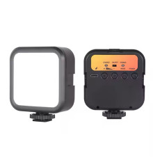 Накамерне світло (mini LED) WL62 (Bi-color 3000K — 5500 K) з вбудованим акумулятором 2000 ma