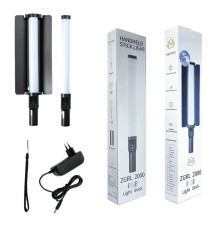 LED — освітлювач, відеосвітло, жзл RGB — Yelangu — R2000 RGB (ZGRL-2000 RGB) 30 ватів, 56 см