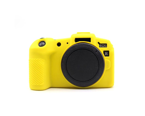 Защитный силиконовый чехол для фотоаппаратов Canon EOS RP - желтый