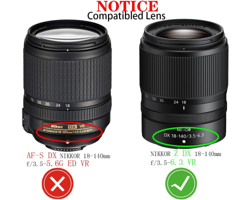 Бленда HB-101 для Nikon Nikkor Z DX 18-140mm f/3.5-6.3 VR
