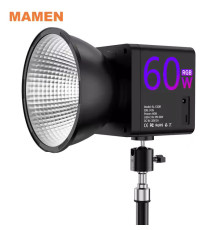 LED-світло, освітлювач, студійне світло Mamen SL-C60R (2500K-6500K+ RGB) з вбудованим акумулятором
