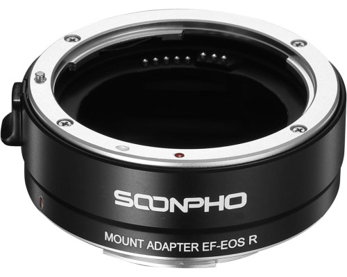 Адаптер-переходник - автофокусный EF-EOS R для камер Soonpho Canon EOS RF - объектив Canon EF-EF-S (EF-EOS R)