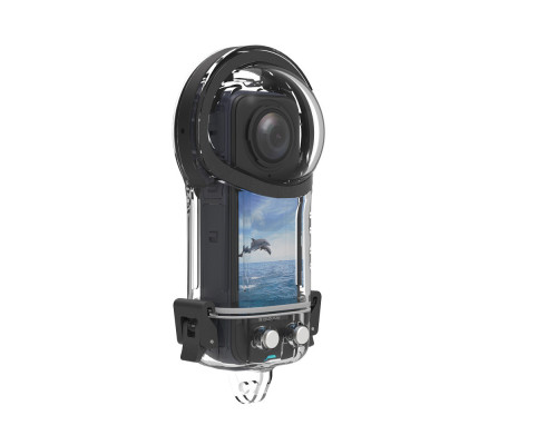 Аквабокс (водонепроницаемый кейс) для экшн-камеры Insta360 X4 (до 40 м)