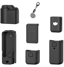 Силіконовий захисний комплект від Amagisn — чохол для DJI Osmo Pocket 3 — чорний