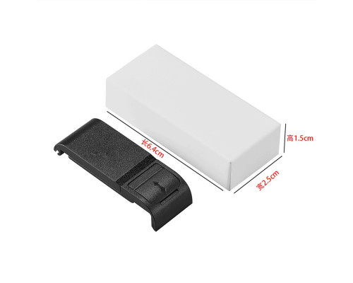 Съёмная крышка аккумуляторного отсека для GoPro Hero 9 10 11 12 13 чёрная