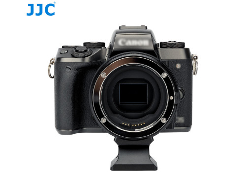 Адаптер (переходник) автофокусный JJC (CA-EF_EFM_K) EF-EOS M для Canon с CPL и ND3-500 Drop-In фильтрами