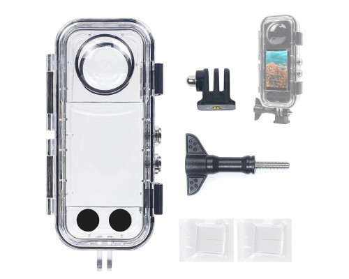 Аквабокс (водонепроницаемый кейс) для экшн-камеры Insta360 X4 (до 40 м) тип II