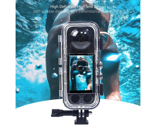 Аквабокс (водонепроницаемый кейс) для экшн-камеры Insta360 X4 (до 40 м) тип II