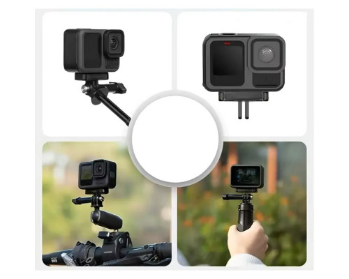 Магнитный адаптер - крепление с двумя захватами для GoPro Hero 13