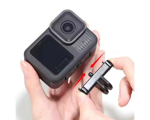 Магнитный адаптер - крепление с двумя захватами для GoPro Hero 13