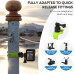 Крепление на руль Telesin TLQ-001 - зеленое