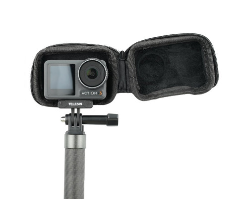 Кейс, чехол, футляр TELESIN экшн-камеры DJI Osmo Action 3/4/5 Pro (код OA-BAG-002)