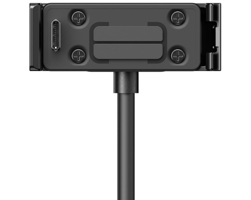 Крышка боковая с зарядным гнездом и кабелем Magnetic charging side cover для GoPro HERO9/10/11/12/13 Black -TELESIN (S6-CLC-01-TG)