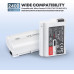 Аккумулятор Viltrox TEN-EL15C (EN-EL15, EN-EL15A, EN-EL15B, EN-EL15C) для камер Nikon - с TYPE-C разъемом