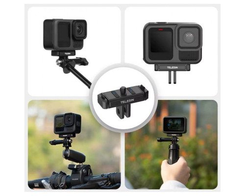 Магнитный адаптер (крепление )TELESIN для GoPro Hero 13 (S7-JBK-08-TGP)