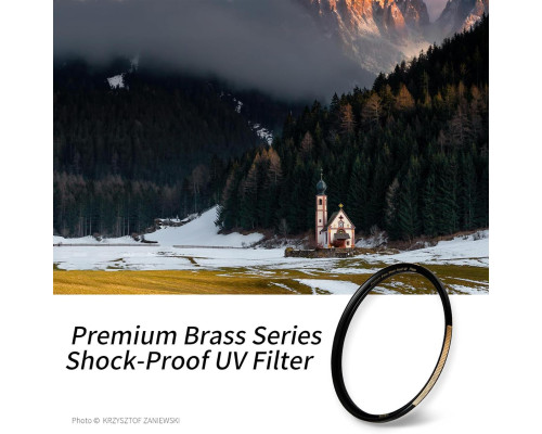 Ударопрочный защитный светофильтр Haida - Premium Brass Shock-Proof UV Filter - 67 mm