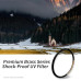 Ударопрочный защитный светофильтр Haida - Premium Brass Shock-Proof UV Filter - 67 mm