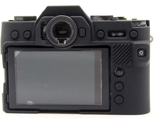 Защитный силиконовый чехол для фотоаппаратов FujiFilm X-T30 - черный