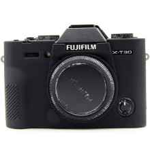 Захисний силіконовий чохол для фотоапаратів FujiFilm X-T30 — червоний