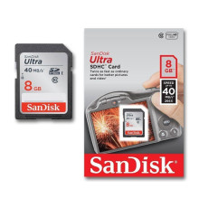 Картка пам'яті SD — Sandisk Ultra SDHC UHS-I — 8 GB (10 Class)