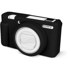 Захисний силіконовий чохол для фотоапаратів SONY ZV-1F, ZV-1, ZV-1 II — чорний