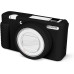 Защитный силиконовый чехол для фотоаппаратов SONY ZV-1F, ZV-1, ZV-1 II - черный