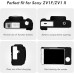 Защитный силиконовый чехол для фотоаппаратов SONY ZV-1F, ZV-1, ZV-1 II - черный