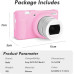 Защитный силиконовый чехол для фотоаппаратов SONY ZV-1F, ZV-1, ZV-1 II - розовый