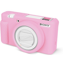 Захисний силіконовий чохол для фотоапаратів SONY ZV-1F, ZV-1, ZV-1 II — чорний