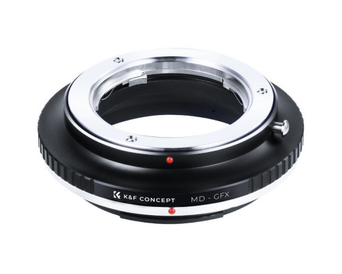 Адаптер (переходник) K&F Concept MD-GFX для объективов Minolta MD на байонет Fuji GFX (KF06.353)