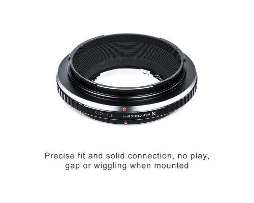 Адаптер (переходник) K&F Concept MD-GFX для объективов Minolta MD на байонет Fuji GFX (KF06.353)