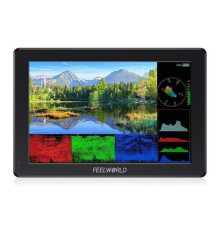 Накамерний монітор, дисплей FeelWorld 7" дюймовий T7 PRO, 2000 cd/m2, 4K HDMI 60 — алюмінієвий корпус