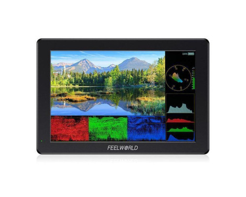 Накамерный монитор, дисплей FeelWorld 7" дюймовый T7 PRO, 2000 cd/m2, 4K HDMI 60 - алюминиевый корпус