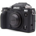Защитный силиконовый чехол для фотоаппаратов FujiFilm X-T5 - черный