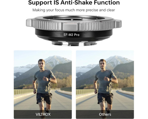 Адаптер Viltrox EF-M2 PRO Speed Booster для Canon EF на байонет Micro 4/3 (Panasonic, Olympus, Blackmagic)