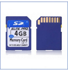 Картка пам'яті SD — ELITE Pro — 4 GB (10 Class)