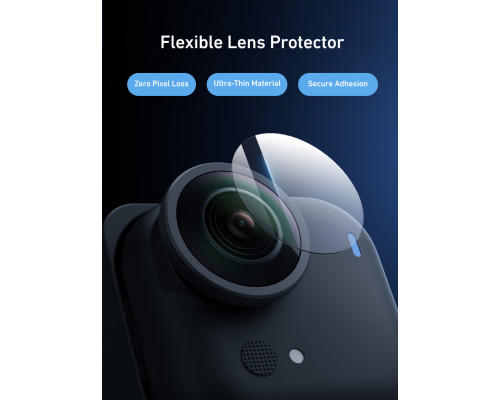 Комплект стекол - стекло защитное для Insta360 Go Ultra Telesin S6-FLM-24-TIS