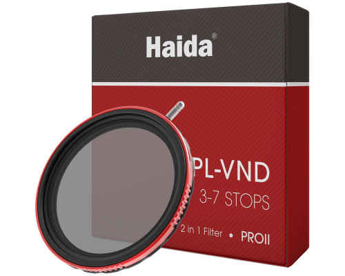 Гибридный светофильтр Haida PROII CPL-VND 2 in 1 Filter - 86 mm (нейтрально-серый + CPL) (код HD4781)
