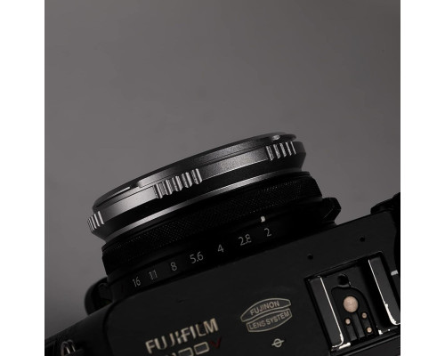 Светофильтр  Haida Mist Black 1/4 фильтр для камер FujiFilm X100VI, X100V, X100F, X100T, X100S, X100 + крышка (код HD4785)